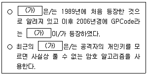 2025년 9급 지방직 공무원 정보보호론 4번 문제 자료 1