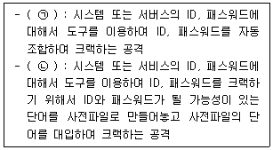 정보보안기사 2023.03.11 (21회) 7번 문제 자료